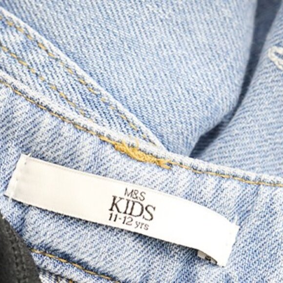 Charming  Denim Jumpsuit with Sparkle, Perfect Fit - Picture 5 of 6